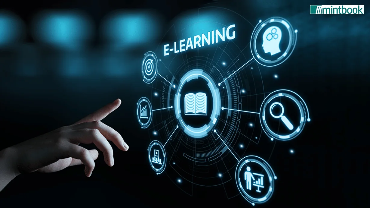 E-learning illustration